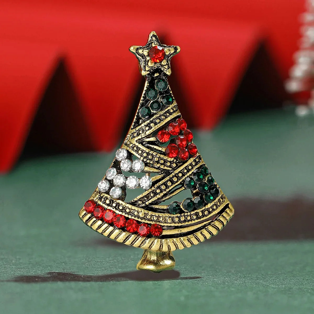 Crystal Brooch