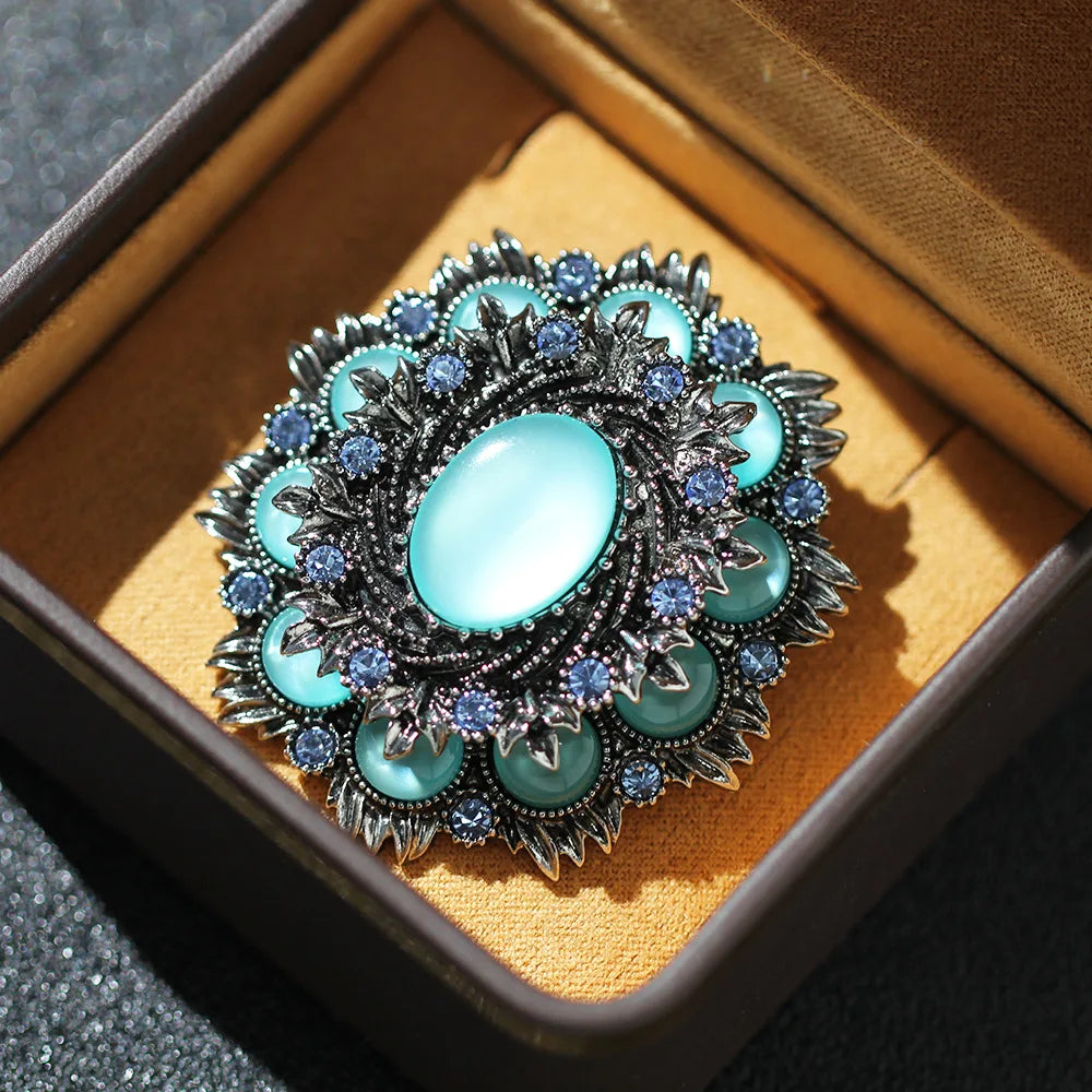 Geometric Brooch